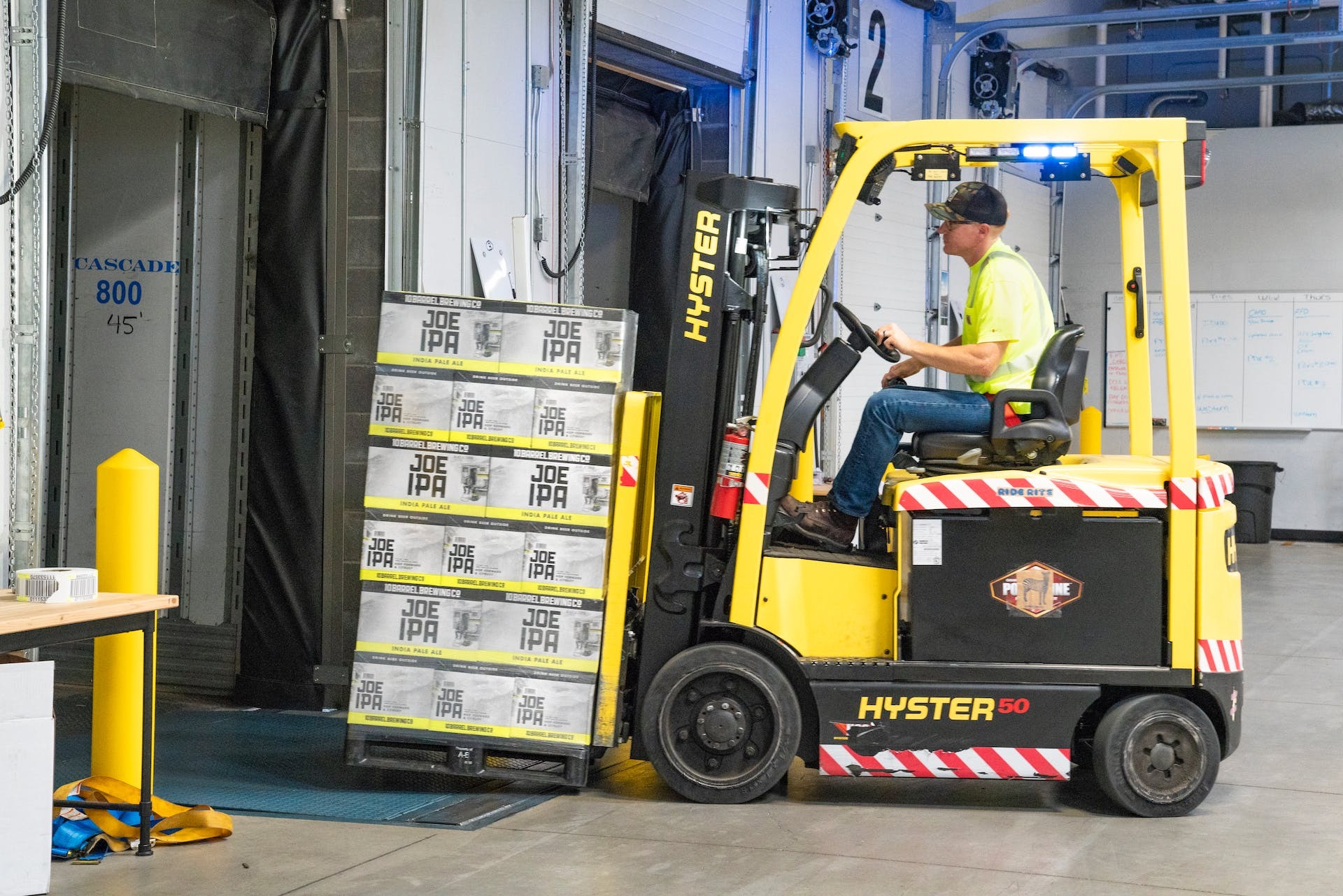 Fresno affordable Company on-site forklift training 